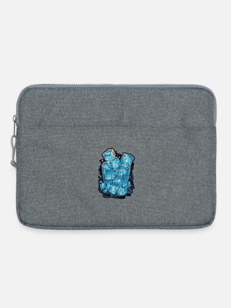 Eiswürfel - Laptoptasche 15" - Grau meliert