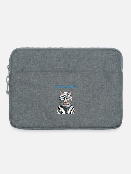 Milchstraßen-Maus - Laptoptasche 15" - Grau meliert