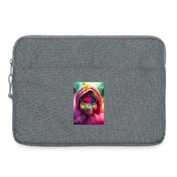 Holi Celebrations in India - Laptop bag 15" - heather grey - Front