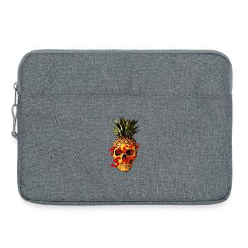 Tasty Shit - Laptop bag 15" - heather grey - Front
