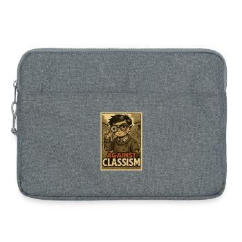 Intelligent contre le classisme Jeune rébellion - Sacoche pour ordinateur portable 15 pouces - gris chiné - Devant