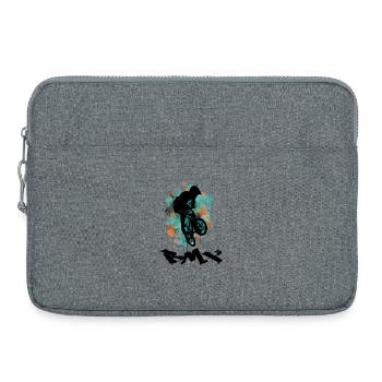 Vélo BMX - Sacoche pour ordinateur portable 15 pouces - gris chiné - Devant