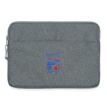 Mallorca 2022 Palma Strandkrabbe - Laptoptasche 15" - Grau meliert - Vorne