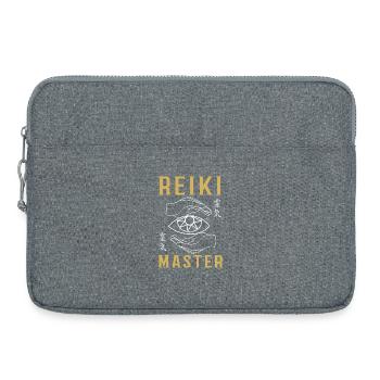Reiki Symbol Reiki Master Reiki - Laptop bag 15" - heather grey - Front