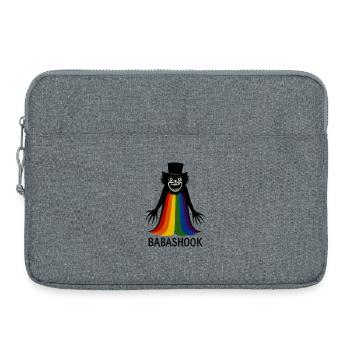 BABASHOOK: Der fabelhafte Regenbogengeist des Stolzes - Laptoptasche 15" - Grau meliert - Vorne