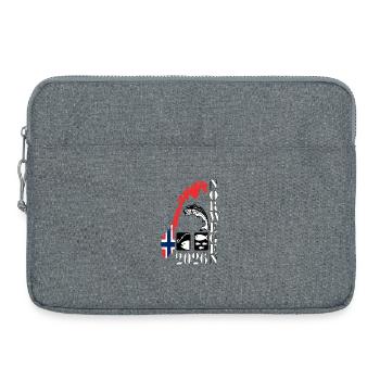 Angel Tour 2026 - Sacoche pour ordinateur portable 15 pouces - gris chiné - Devant