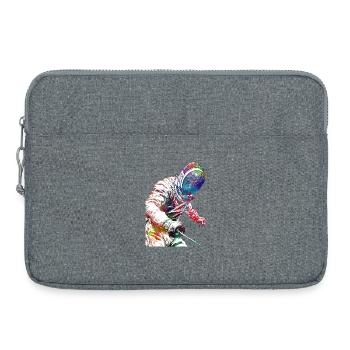 Fechtsportkunst #fencing #sport - Laptoptasche 15" - Grau meliert - Vorne