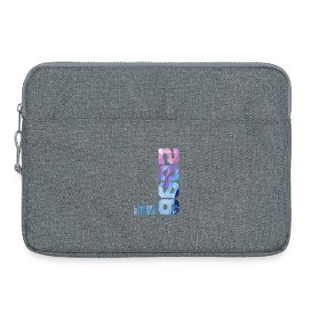 18th Birthday Gift 2008 - Laptop bag 15" - heather grey - Front