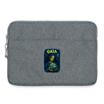 Gaïa - Mère Nature - Arbre de Vie - Sacoche pour ordinateur portable 15 pouces - gris chiné - Devant