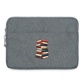 Books - Laptop bag 15" - heather grey - Front