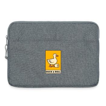 Duck & Roll - Laptop bag 15" - heather grey - Front
