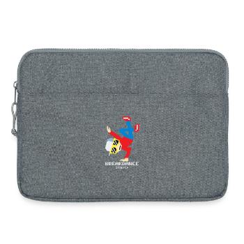 Breakdance B-Boy  - Laptoptasche 15" - Grau meliert - Vorne