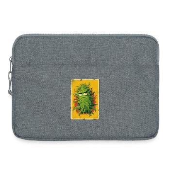 Grummelblatt Pop Art Cannabis - Sacoche pour ordinateur portable 15 pouces - gris chiné - Devant