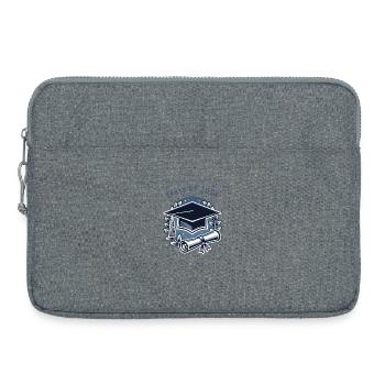 Graduate 2026 – diploma and hat - Laptop bag 15" - heather grey - Front
