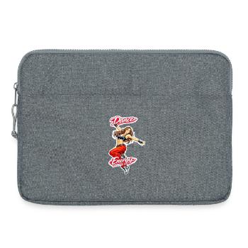 Dance of Energy and Freedom - Laptop bag 15" - heather grey - Front