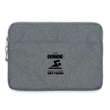 I Go Swimming Progression est Build non trouvé - Sacoche pour ordinateur portable 15 pouces - gris chiné - Devant