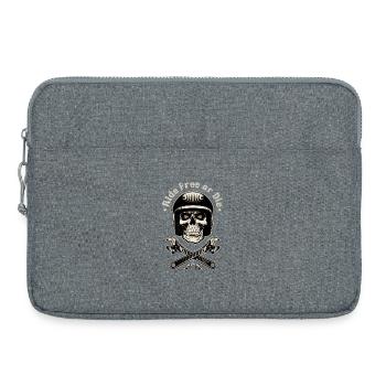 Ride free - Sacoche pour ordinateur portable 15 pouces - gris chiné - Devant