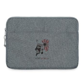 Empire perdu - Sacoche pour ordinateur portable 15 pouces - gris chiné - Devant