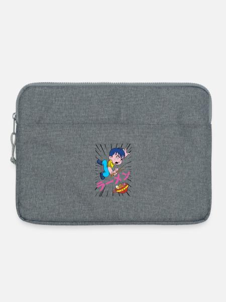 Ramen Boy - Laptoptasche 15" - Grau meliert