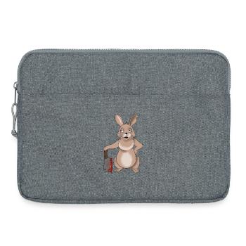 KillerRabbit - Laptop bag 15" - heather grey - Front
