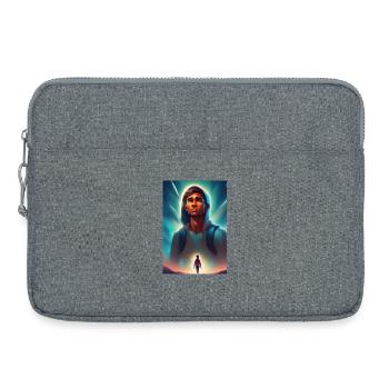 Beyond the horizon Conquering destiny - Laptop bag 15" - heather grey - Front