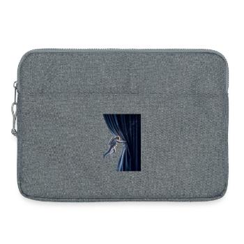 Behind the Universe – The Cosmic Curtain - Laptoptasche 15" - Grau meliert - Vorne