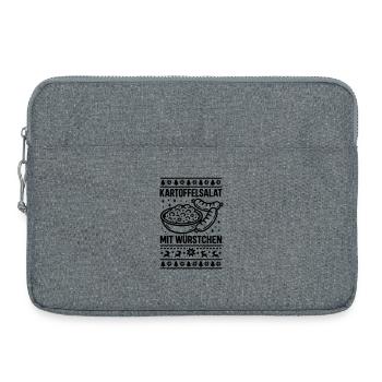 kartoffelsalat würstchen - Laptoptasche 15" - Grau meliert - Vorne