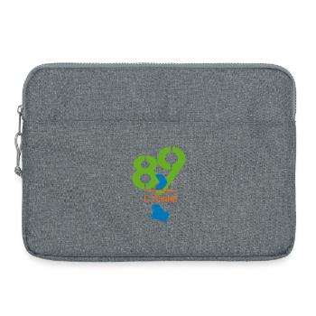 Logo 89 L'Yonne - Laptoptasche 15" - Grau meliert - Vorne