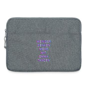 Hardtekk Tekk - Laptop bag 15" - heather grey - Front