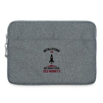 Employé du mois Plomberie Plomberie - Sacoche pour ordinateur portable 15 pouces - gris chiné - Devant
