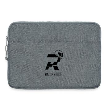RACING_BIKE02 - Sacoche pour ordinateur portable 15 pouces - gris chiné - Devant