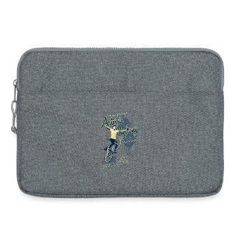 Artistic cycling, artistic cycling, indoor cycling - Laptop bag 15" - heather grey - Front