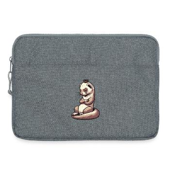 Furet Ferret Holder Furet Propriétaire - Sacoche pour ordinateur portable 15 pouces - gris chiné - Devant