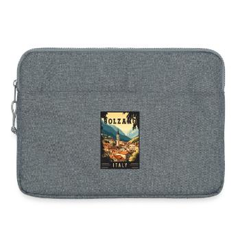 Explore Alpine Town of Bolzano in Italy - Laptop bag 15" - heather grey - Front