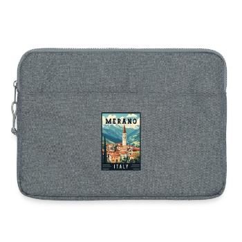 Entdecken Sie das atemberaubende Merano in Italien - Laptoptasche 15" - Grau meliert - Vorne