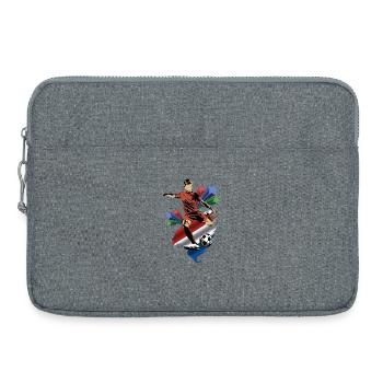 Paises Bajos - Pays-Bas - Drapeaux - Sacoche pour ordinateur portable 15 pouces - gris chiné - Devant
