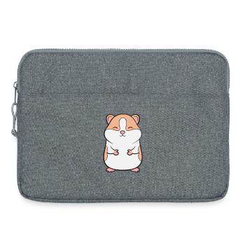 Hamster - Laptoptasche 15" - Grau meliert - Vorne
