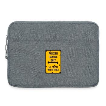 T-shirt Paris Parisien Parking Only - Sacoche pour ordinateur portable 15 pouces - gris chiné - Devant