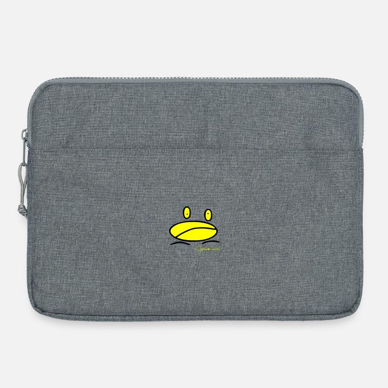Froschmini - Ranunculus Oophagus - Laptoptasche 15" - Grau meliert