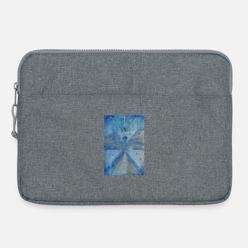 Erzengel Michael Engelbild - Laptoptasche 15" - Grau meliert