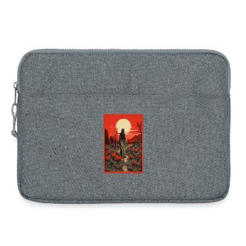 Consumed by the Desert - Laptop bag 15" - heather grey - Front
