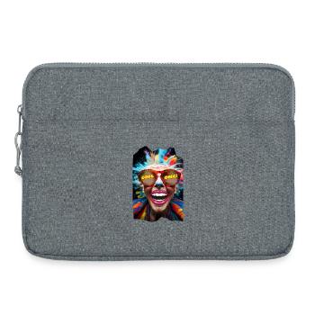 Amateurs de carnaval - Sacoche pour ordinateur portable 15 pouces - gris chiné - Devant