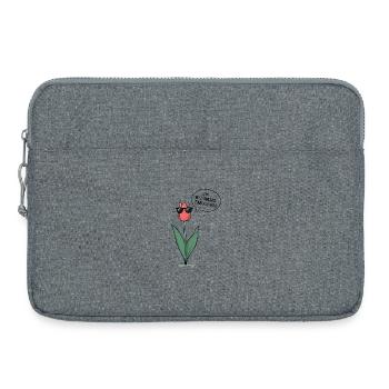 Blooming Fabulous - Laptop bag 15" - heather grey - Front