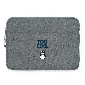 Trop cool - Sacoche pour ordinateur portable 15 pouces - gris chiné - Devant
