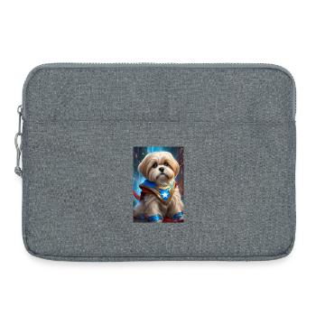 Hero Pup Starcrest Cape - Laptop bag 15" - heather grey - Front