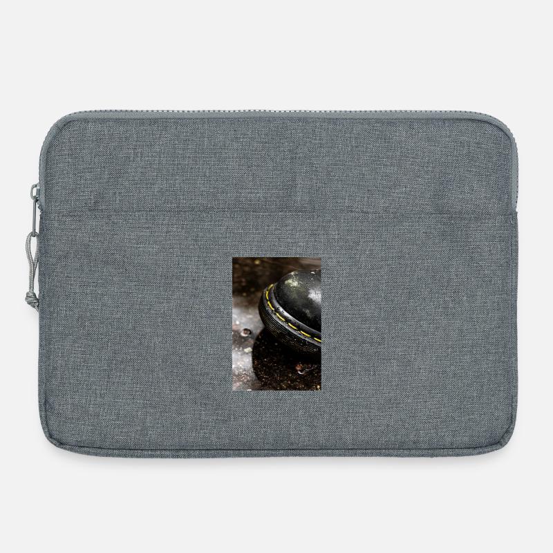 Black Mud Rubber Boots - Laptop bag 15" - heather grey