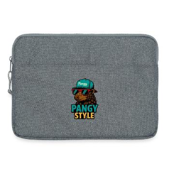 Pangy Style - Laptop bag 15" - heather grey - Front