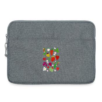 ERDBEEREN - Laptoptasche 15" - Grau meliert - Vorne