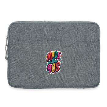 Fabriqué dans les années 90 - Sacoche pour ordinateur portable 15 pouces - gris chiné - Devant