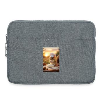 Creative Chef Mouse für die Küche - Laptoptasche 15" - Grau meliert - Vorne